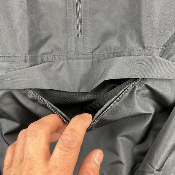 Champion Windbreaker Jacket Men 2XL Black Lords Rugby Hoodie 1/4 Zip Lightweight - Picture 7 of 16